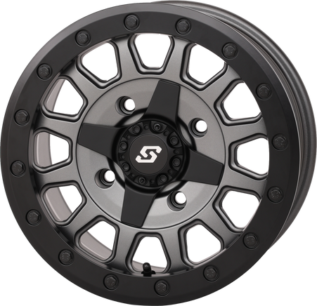ADAPT DD WHEEL 14X7 5+2 4/137 & 4/156 MATTE GNMTL GREY
