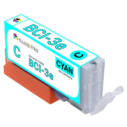 HouseOfInks Compatible Ink Cartridge Replacement for Canon BCI-3e 4480A003 Cyan CANON_BCI-3eC