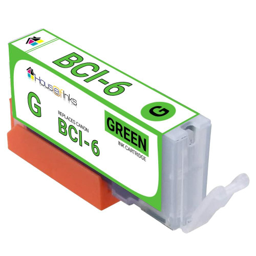 HouseOfInks Compatible Ink Cartridge Replacement for Canon BCI-6 9473A003 Green CANON_BCI-6G