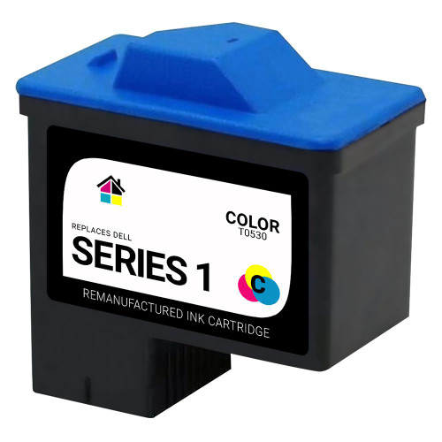 Dell Series 1 T0530 Color Remanufactured Ink Cartridge DELL_Series1-C