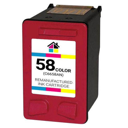 HouseOfInks Remanufactured Ink Cartridge Replacement for HP 58 C6658AN Photo HP_58