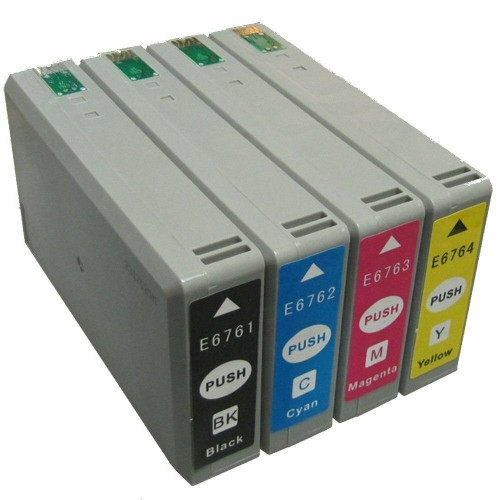 HouseOfInks Remanufactured Ink Cartridge Replacement for Epson T676XL 4PK - BCMY EPSON_T676XL-4PK