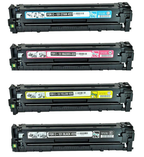 HouseOfInks Remanufactured Toner Replacement for Canon 131 4PK - BCMY CANON_131-4PK