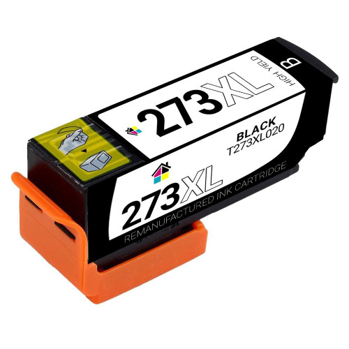 HouseOfInks Remanufactured Ink Cartridge Replacement for Epson T273XL T273XL020 HY Black EPSON_T273XL-B