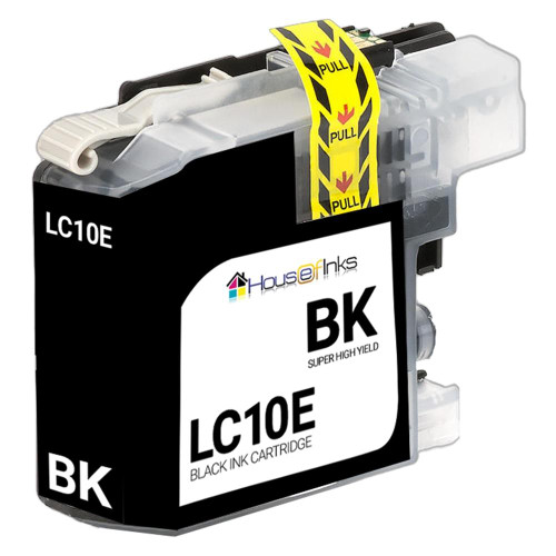 HouseOfInks Compatible Ink Cartridge Replacement for Brother LC10EBK Super HY Black BROTHER_LC10EBK