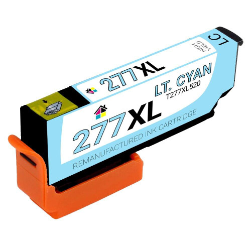 HouseOfInks Remanufactured Ink Cartridge Replacement for Epson T277XL T277XL520 HY Light Cyan EPSON_T277XL-LC