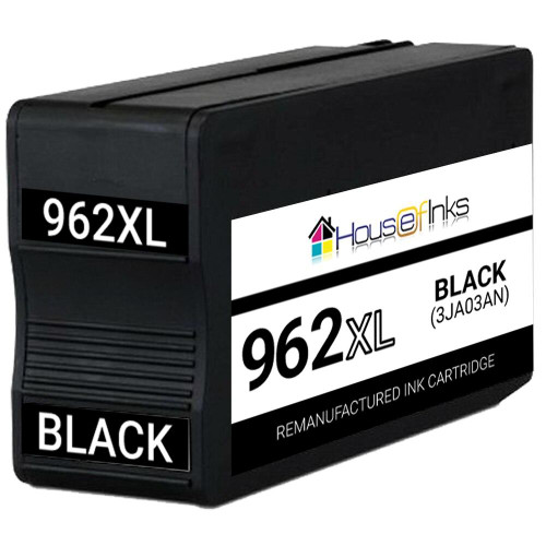 Houseofinks Remanufactured Replacement for HP 962XL 3JA03AN High Yield Black Ink Cartridge HP_962XL-B