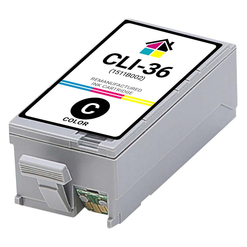 Canon CLI-36 (1511B002) Color Compatible Ink Cartridge