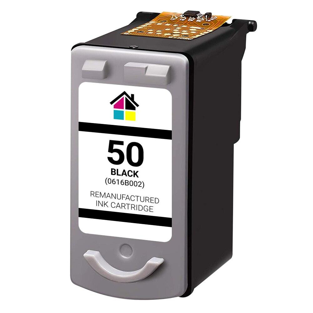 Canon PG-50 (0616B002) High Yield Black Remanufactured Ink Cartridge