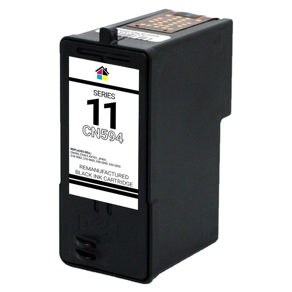 Dell Series 11 (CN594) High Yield Black Remanufactured Ink Cartridge