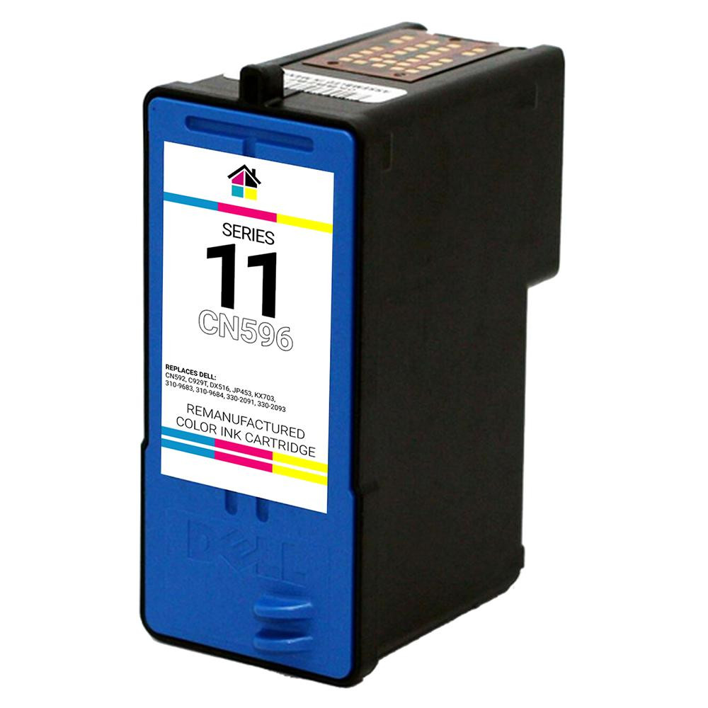 Dell Series 11 (CN596) High Yield Color Remanufactured Ink Cartridge
