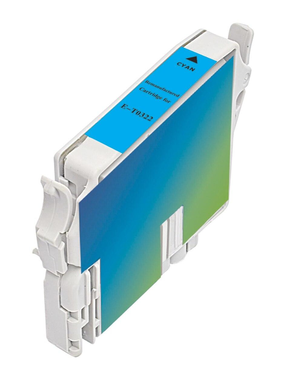 Epson 32 (T032220) Cyan Remanufactured Ink Cartridge