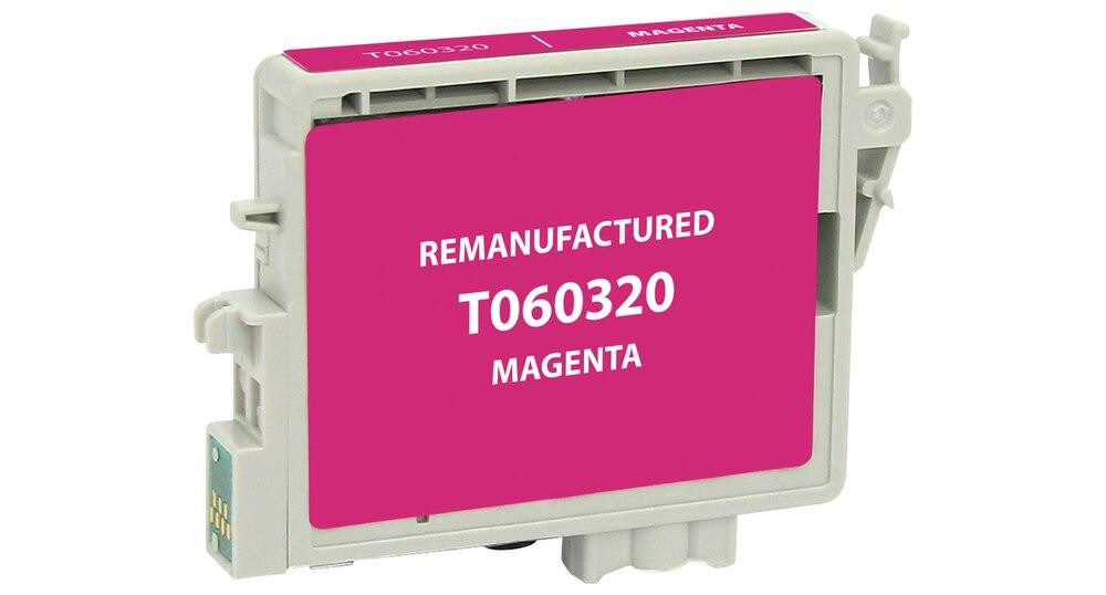 Epson 60 (T060320) Magenta Remanufactured Ink Cartridge