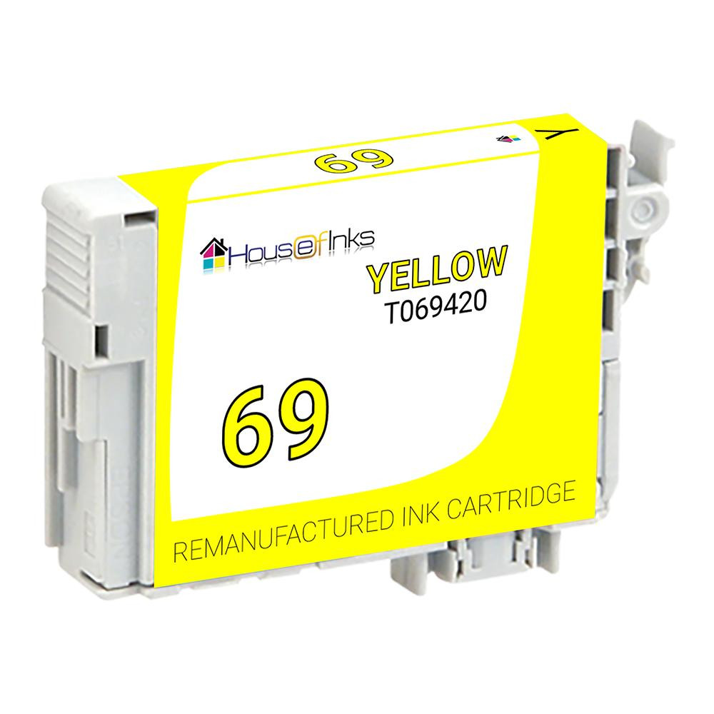 Epson 69 (T069420) Yellow Remanufactured Ink Cartridge