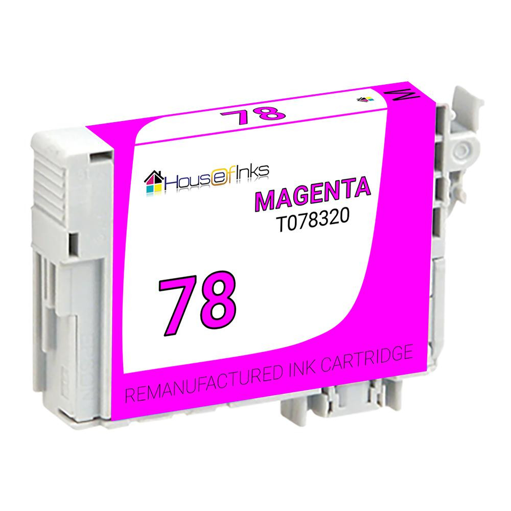 Epson 78 (T078320/T077320) Magenta Remanufactured Ink Cartridge