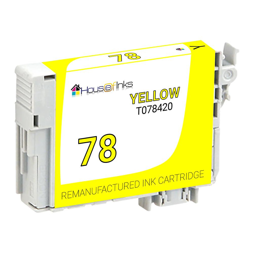 Epson 78 (T078420/T077420) Yellow Remanufactured Ink Cartridge