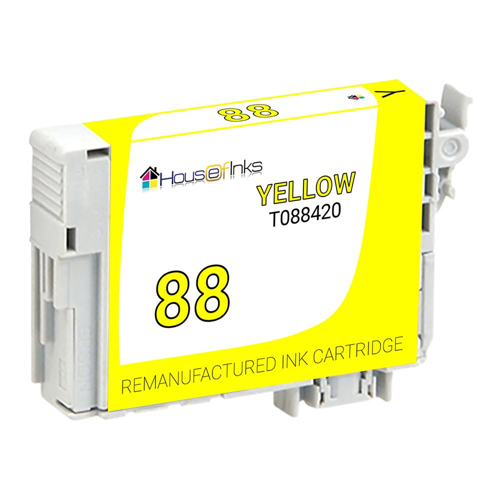 Epson 88 (T088420) Yellow Remanufactured Ink Cartridge
