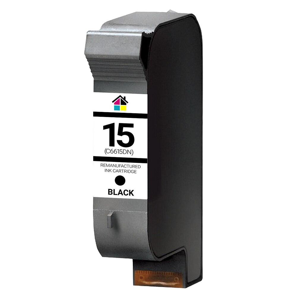 HP 15 (C6615DN) Black Remanufactured Ink Cartridge