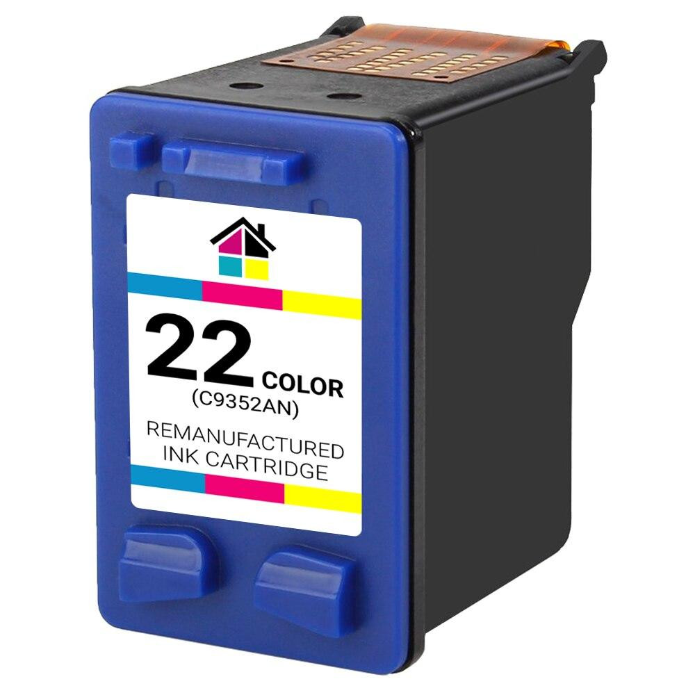 HP 22 (C9352AN) Color Remanufactured Ink Cartridge