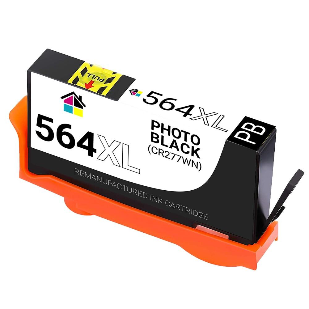 HP 564XL (CR277WN) High Yield Photo Black Remanufactured Ink Cartridge