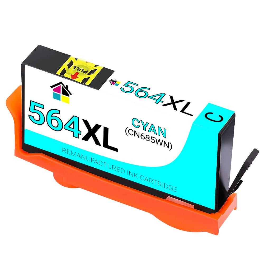 HP 564XL (CN685WN) High Yield Cyan Remanufactured Ink Cartridge