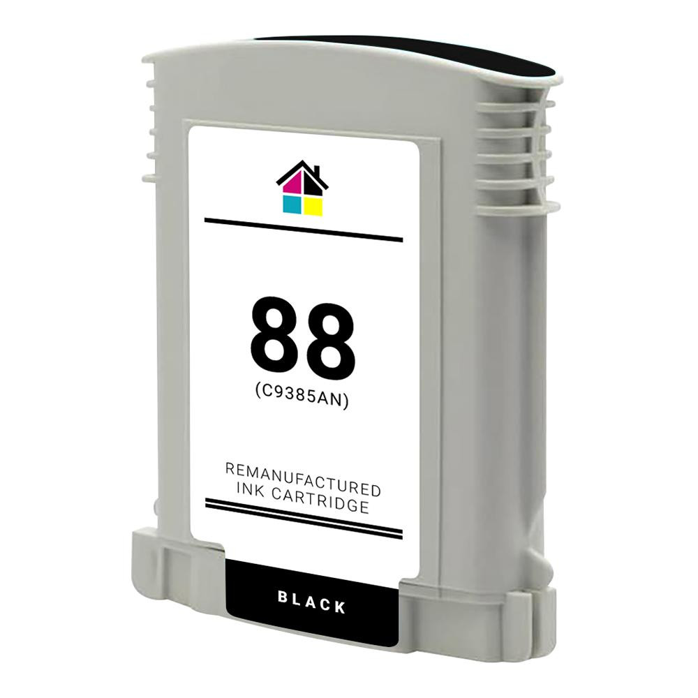 HP (C9396AN) High Yield Black Remanufactured Ink Cartridge
