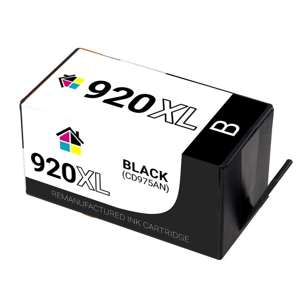HP 920XL (CD975AN) High Yield Black Remanufactured Ink Cartridge