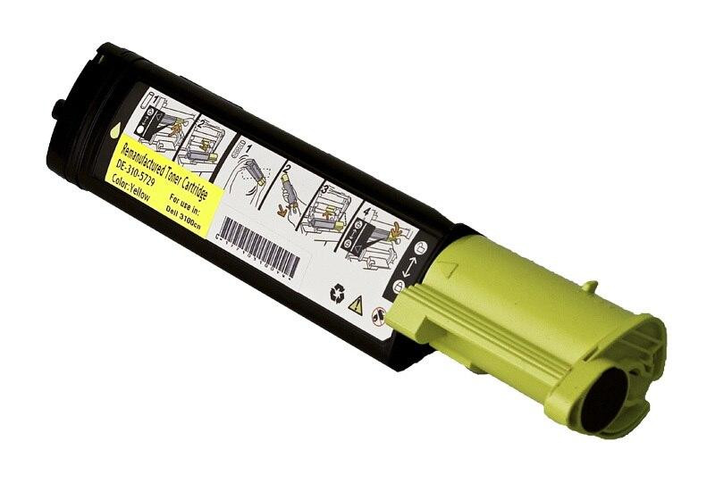 Dell 3000 (310-5729) High Yield Yellow Replacement Toner Cartridge
