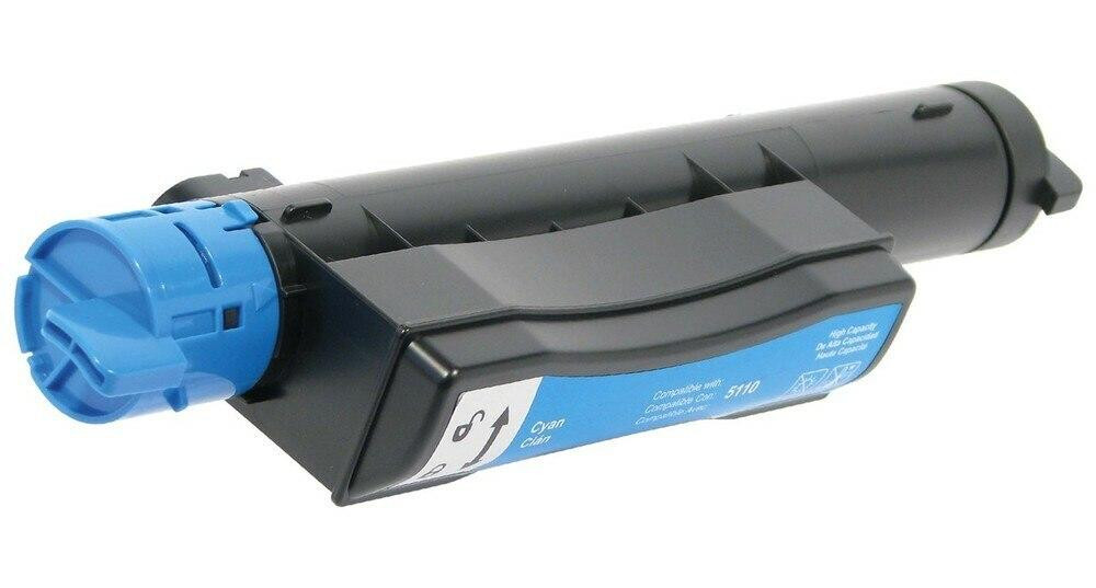 Dell 5110 (310-7891) High Yield Cyan Replacement Toner Cartridge