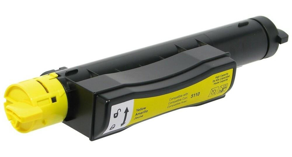 Dell 5110 (310-7895) High Yield Yellow Replacement Toner Cartridge