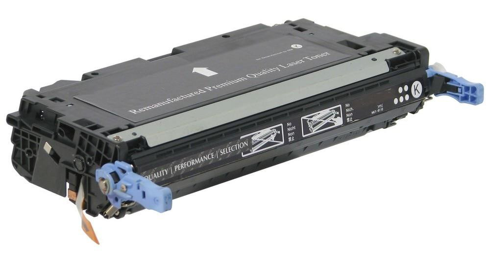 HP 501A (Q6470A) Black Replacement Toner Cartridge
