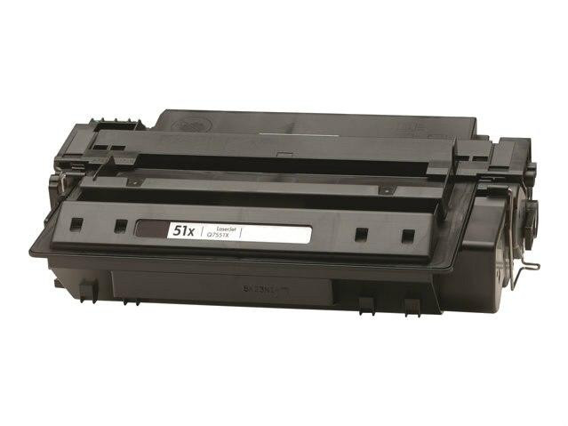 HP (Q7551X) High Yield Black Replacement Toner Cartridge