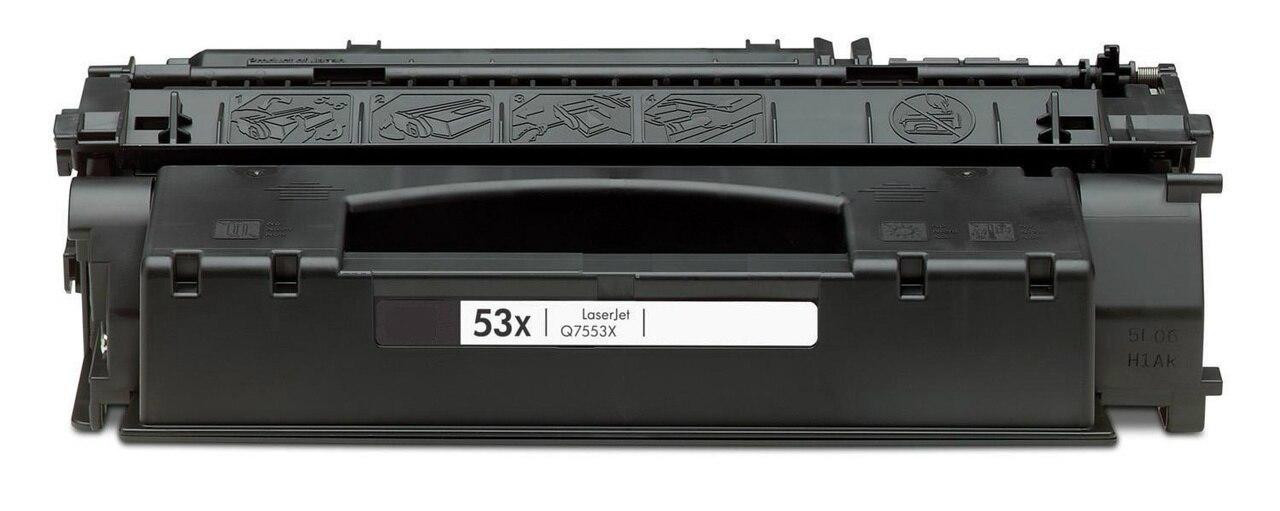 HP (CE255X) High Yield Black Replacement Toner Cartridge