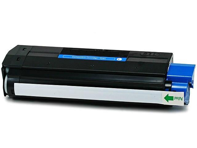 Okidata 42127403 High Yield Cyan Replacement Toner Cartridge