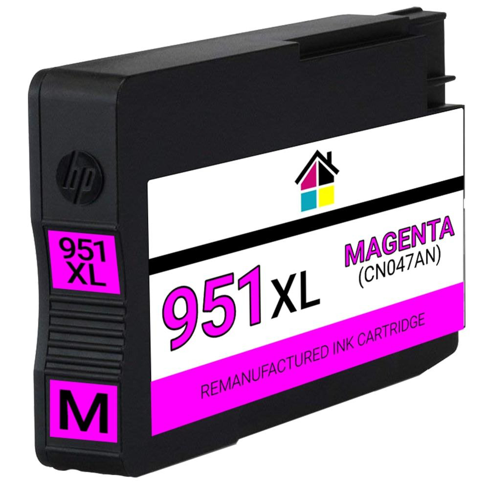 HP 951XL (CN047AN) High Yield Magenta Remanufactured Ink Cartridge