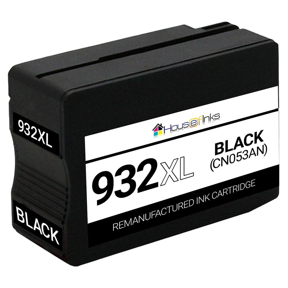 HP 932XL (CN053AN) High Yield Black Remanufactured Ink Cartridge