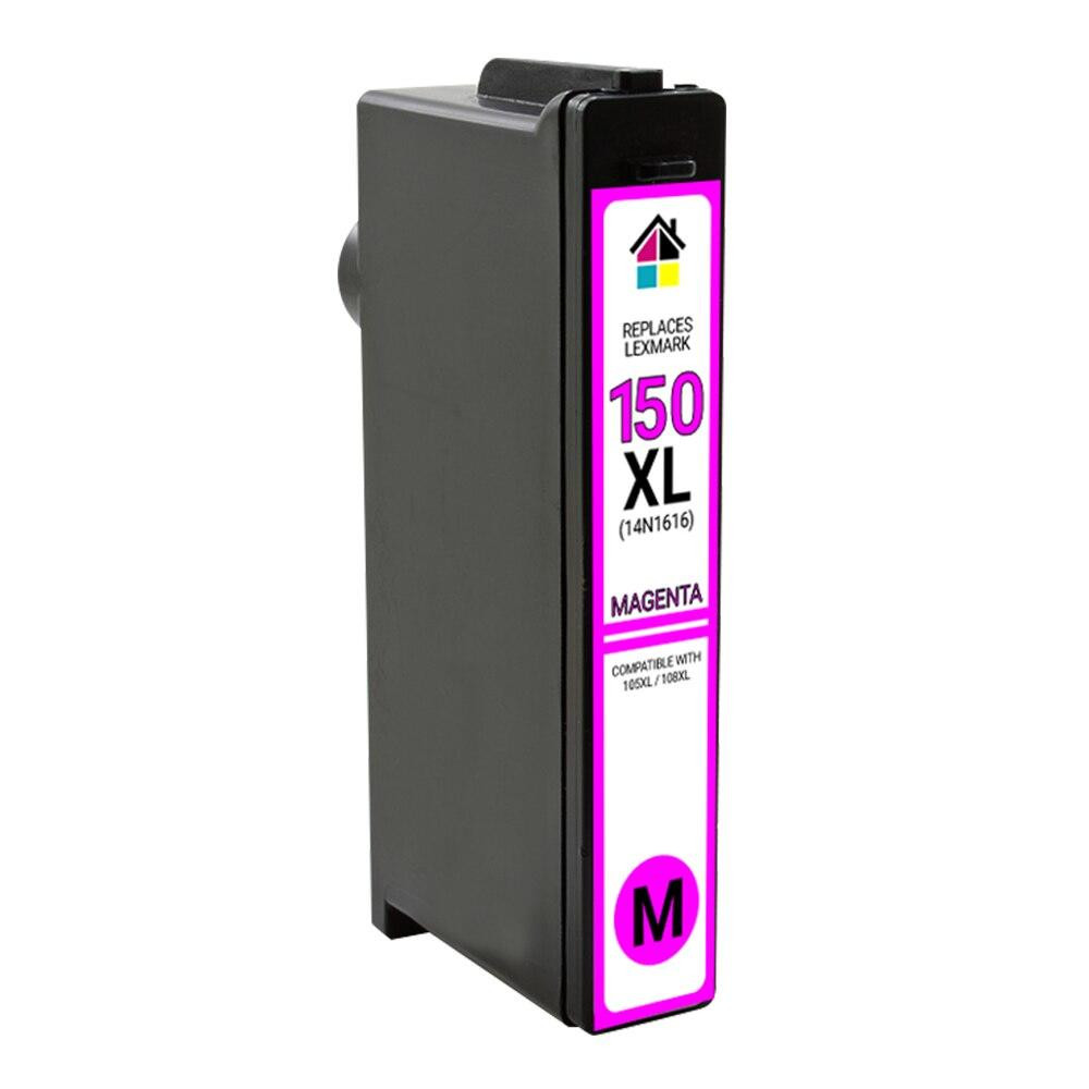 Lexmark #150XL (14N1616) High Yield Magenta Compatible Ink Cartridge