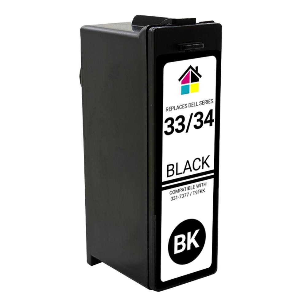 Dell Series 33/34 (331-7377) Extra High Yield Black Compatible Ink Cartridge