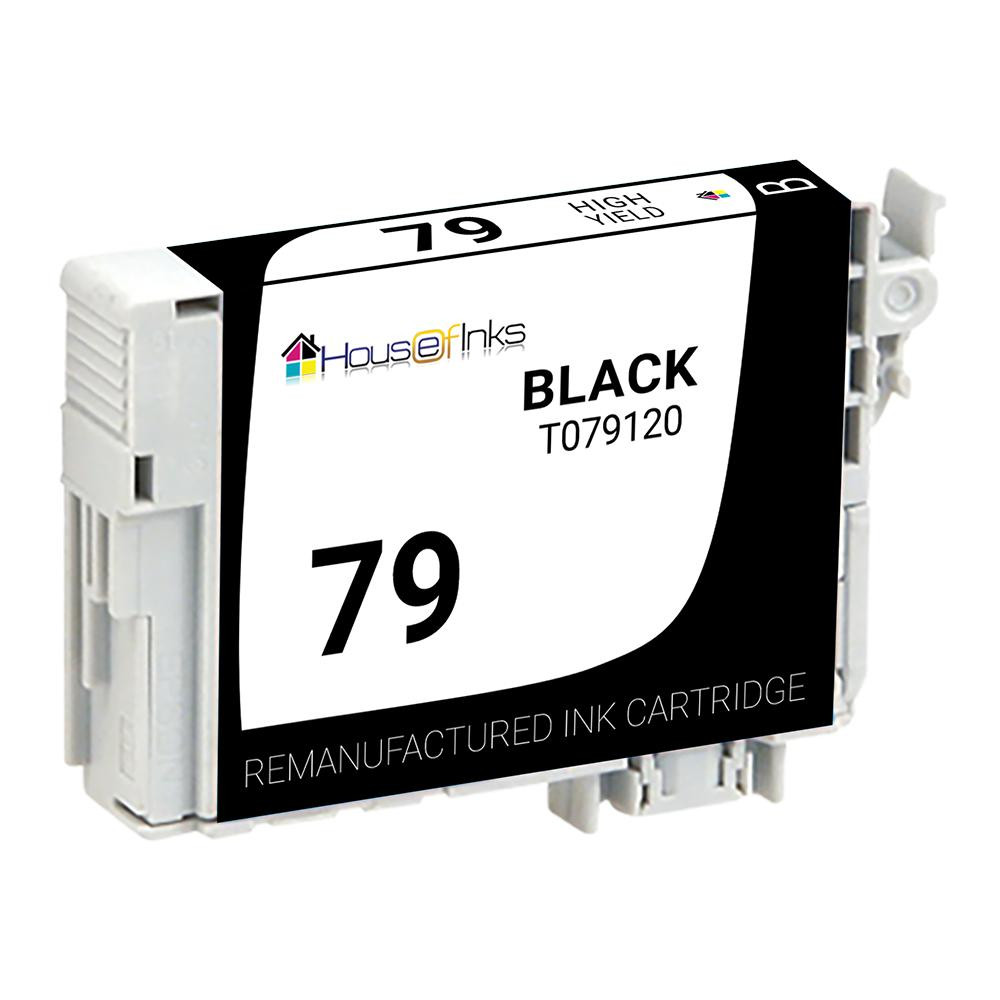 Epson 79 (T079120) High Yield Black Remanufactured Ink Cartridge
