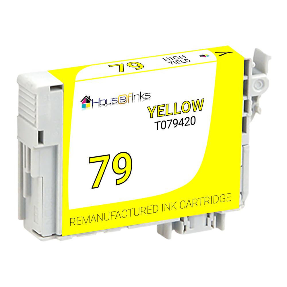 Epson 79 (T079420) High Yield Yellow Remanufactured Ink Cartridge