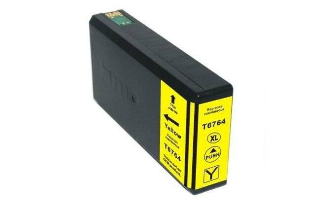 Epson 676XL (T676XL420) High Yield Yellow Remanufactured Ink Cartridge