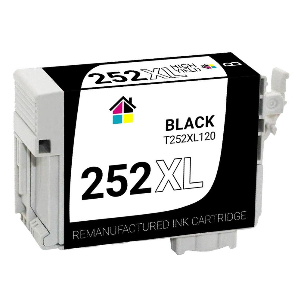 Epson 252XL (T252XL120) High Yield Black Remanufactured Ink Cartridge