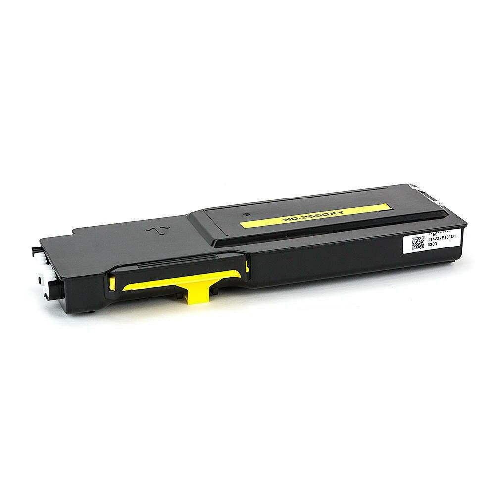 Dell C2660 (593-BBBR) High Yield Yellow Replacement Toner Cartridge