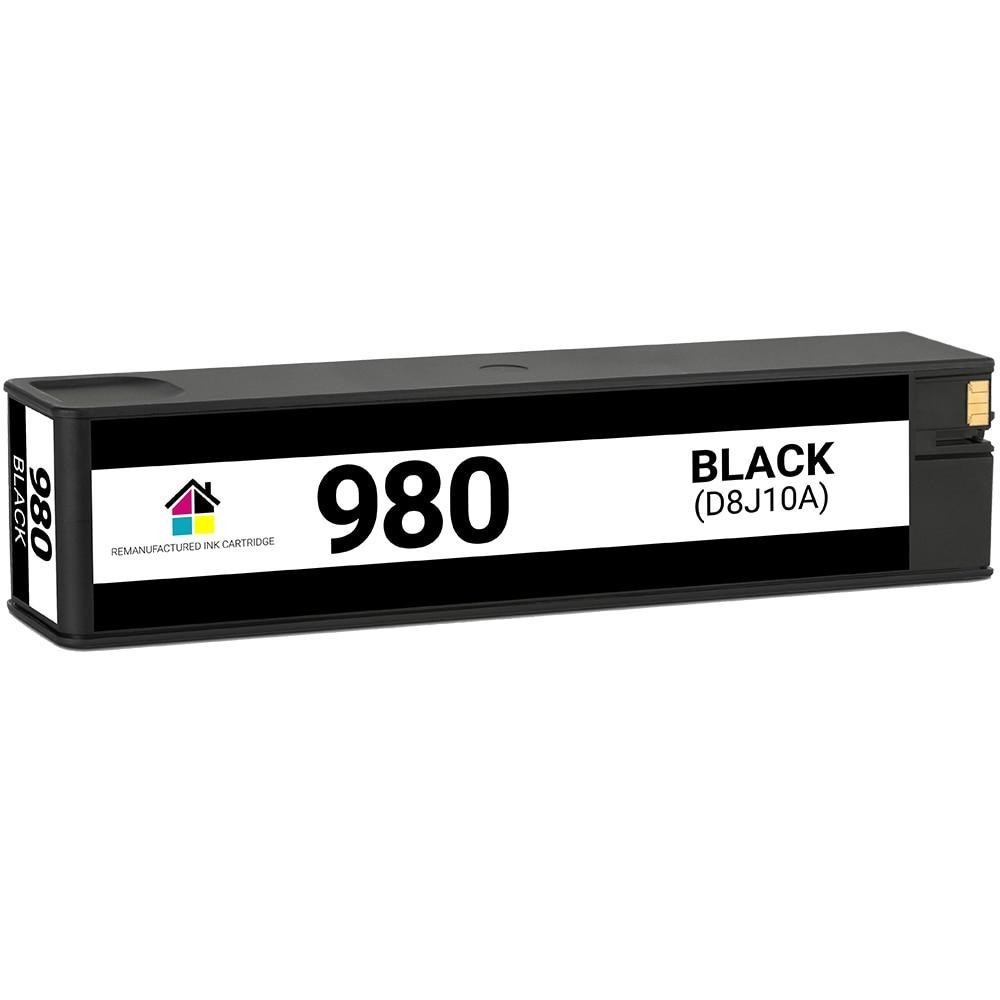 HP 980 (D8J10A) Black Remanufactured Ink Cartridge