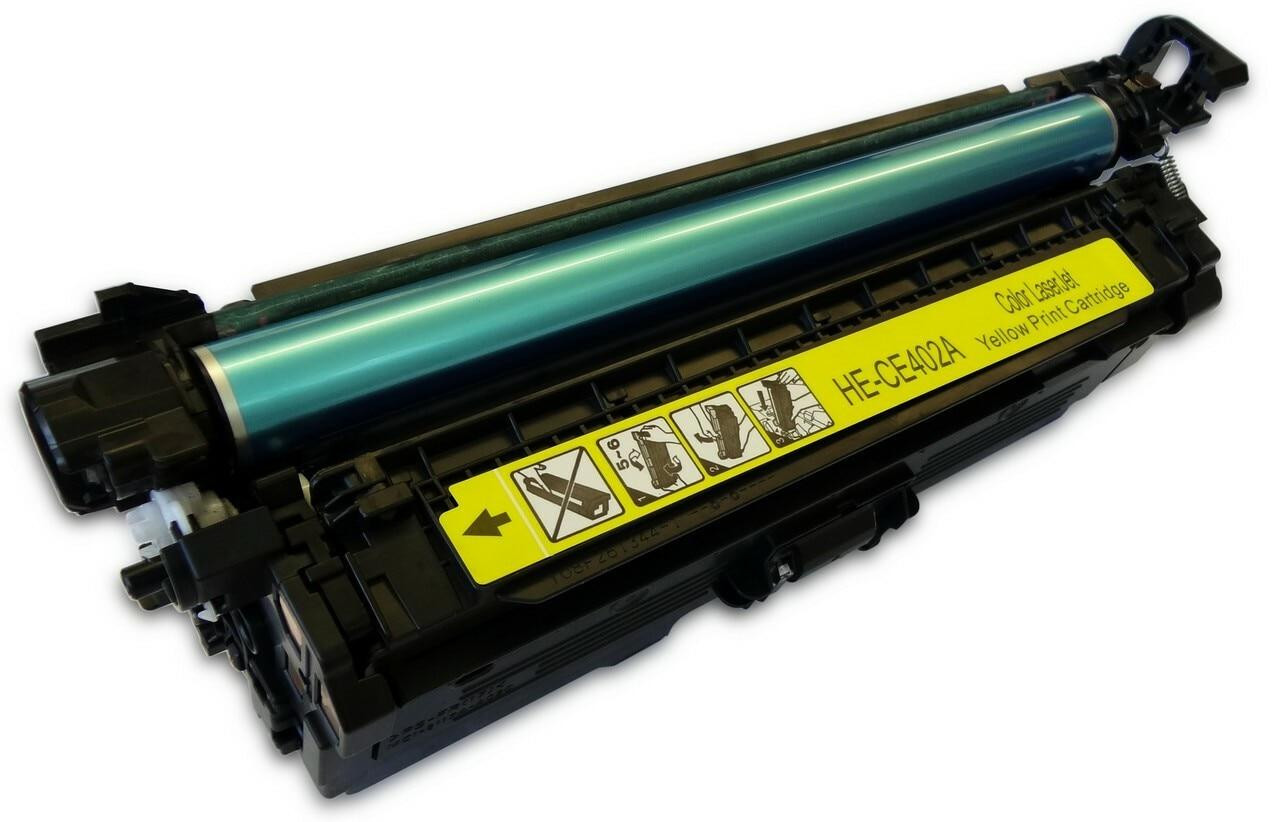 HP 507A (CE402A) Yellow Replacement Toner Cartridge