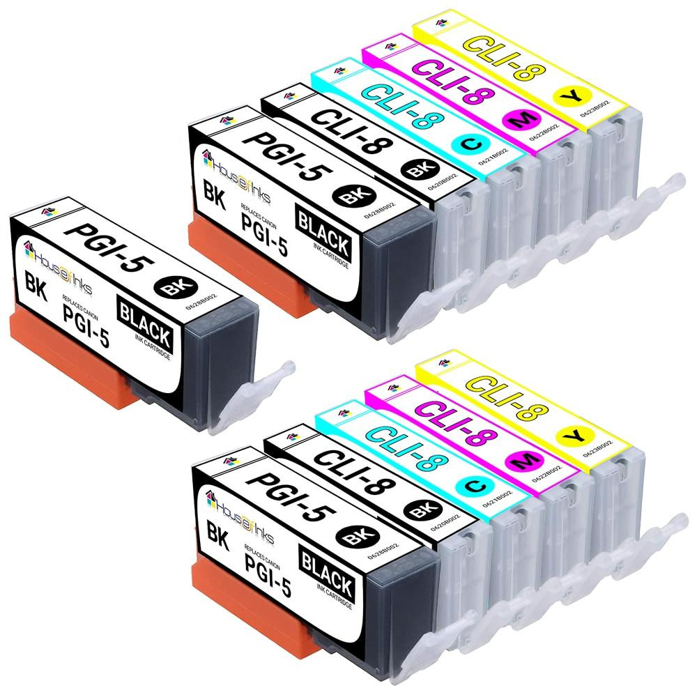 Canon Compatible Ink Cartridge 11PK - 3 PGI5 & 2ea. CLI8 BCMY