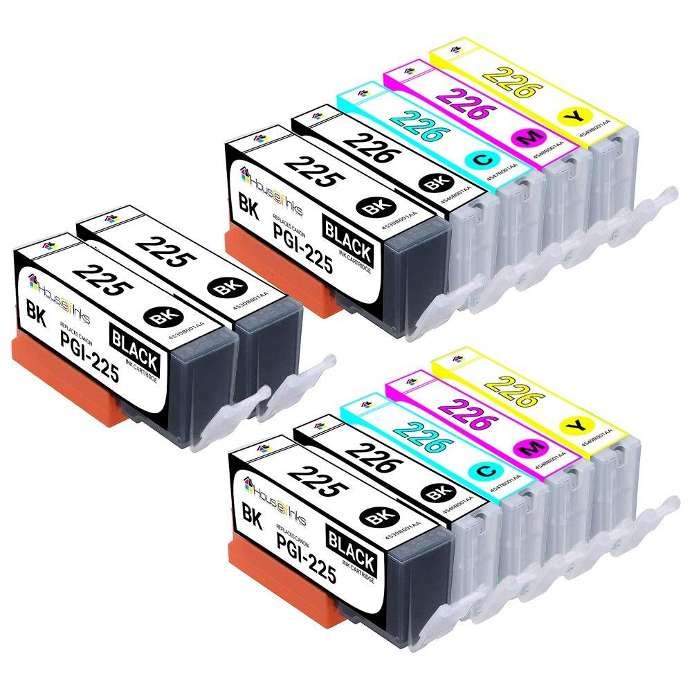 Canon Compatible Ink Cartridge 12PK - 4 PGI225 & 2ea. CLI226 BCMY