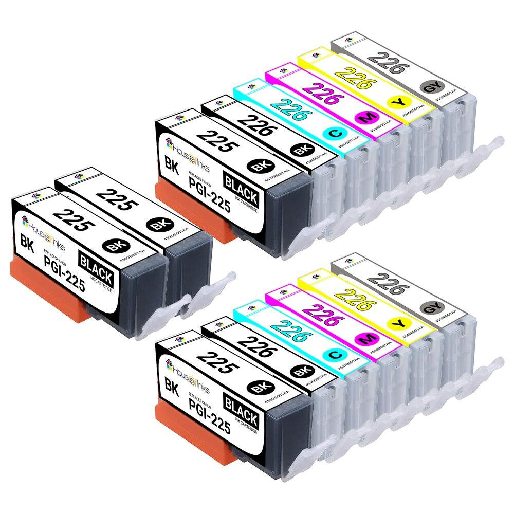 Canon Compatible Ink Cartridge 14PK - 4 PGI225 & 2ea. CLI226 BCMY + Gray