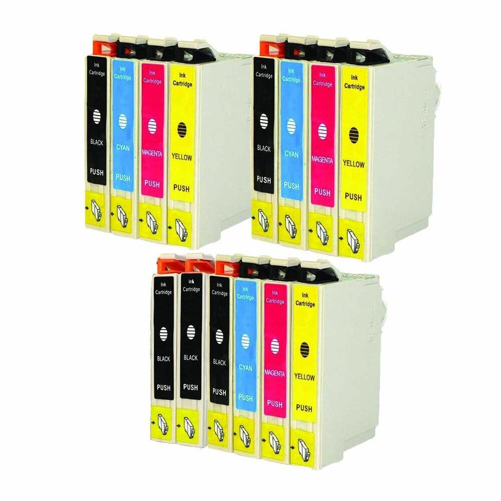 Epson 69 Series Remanufactured Ink Cartridges 14PK (5B, 3ea. CMY) Combo
