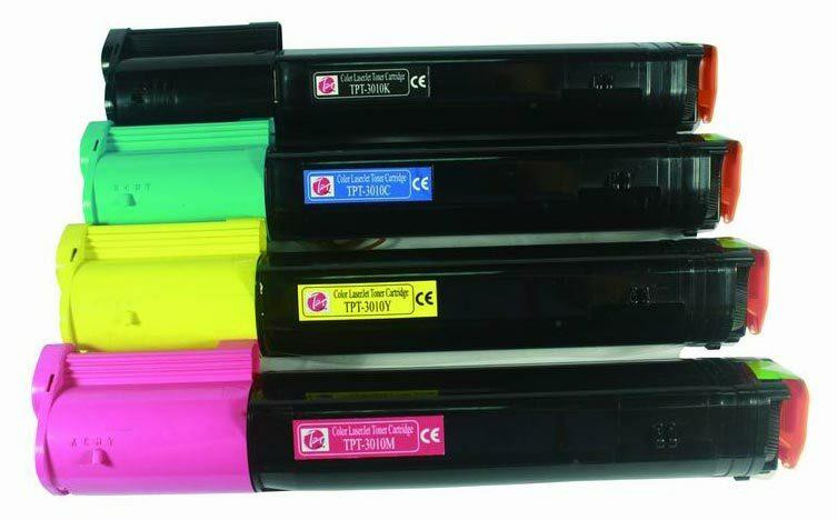 Dell 3010 High Yield Replacement Toner Cartridges 4PK (1ea. BCMY) Combo